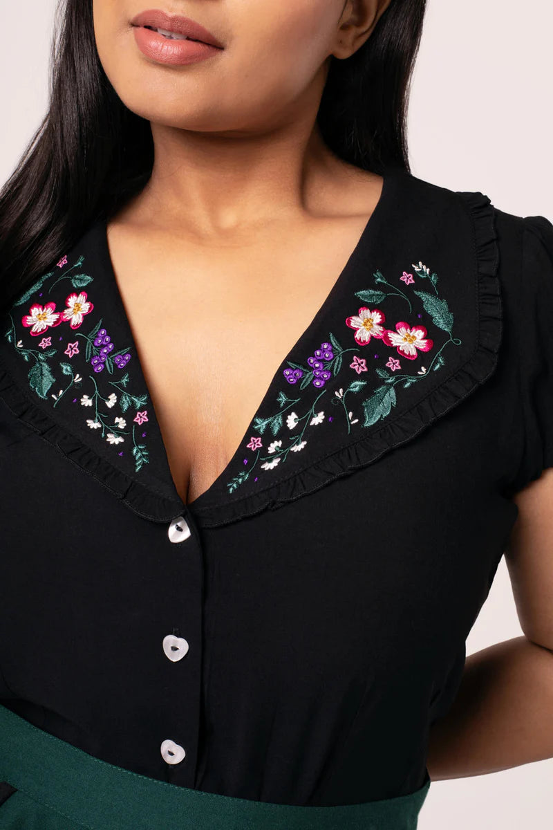 Winnie Blouse Black